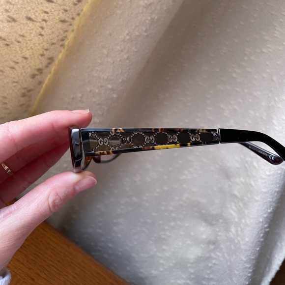 Gucci GG2975 Ali Tortoise Shell Brown Reading Eyeglasses Cheaters - Picture 4 of 9